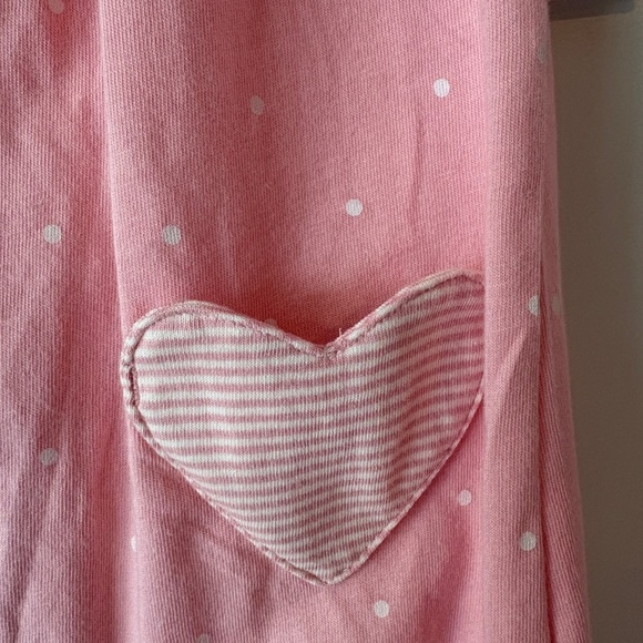 Carters Baby Girl Pink Polka Dot Romper Size 18M Flutter Sleeves NEW WITH TAGS - Picture 5 of 6